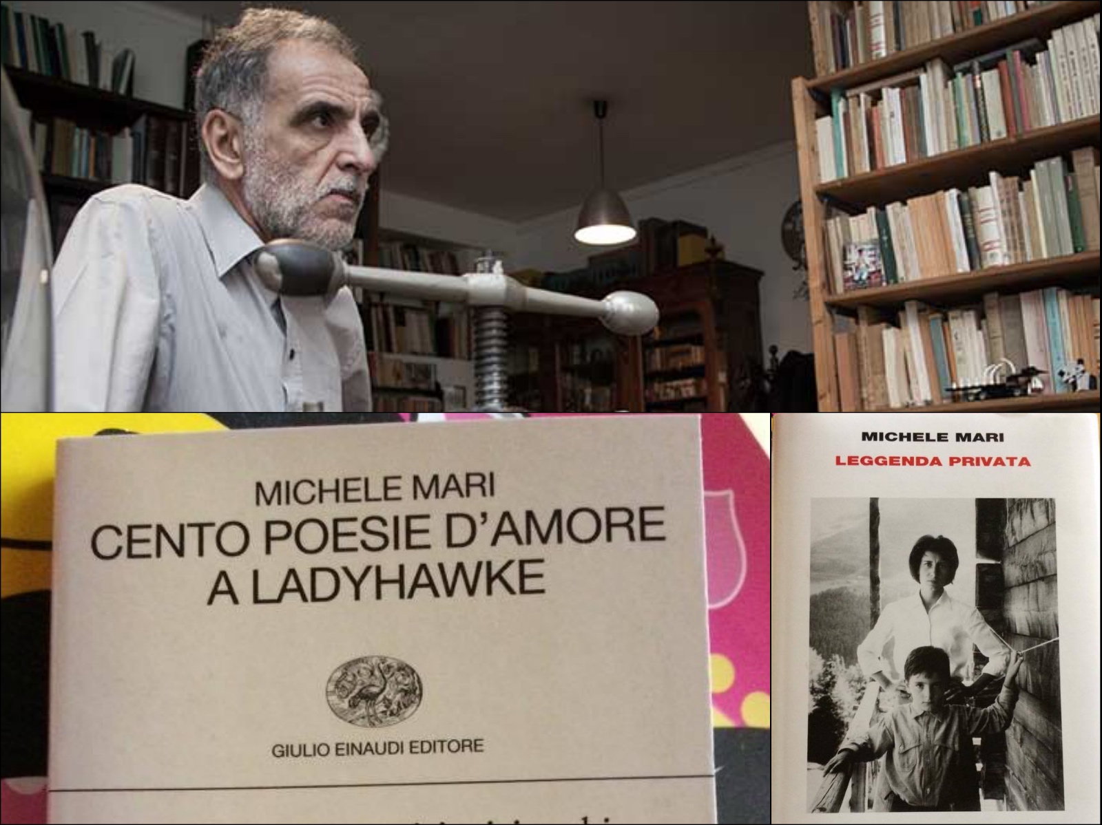 Michele Mari: Estratti da “Leggenda privata” e “Cento poesie d'amore a  Ladyhawke” – SOTTO L'OMBRELLONE