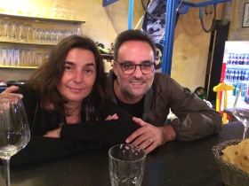 Con Laura Pugno (22 settembre 2018 - Pordenone)